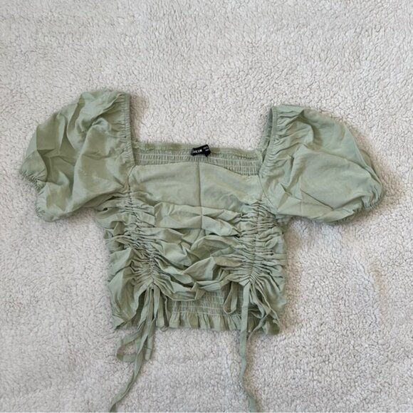 Shein Green Cropped Top - Picture 6 of 6